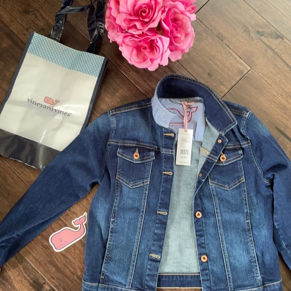 vineyard vines jean jacket